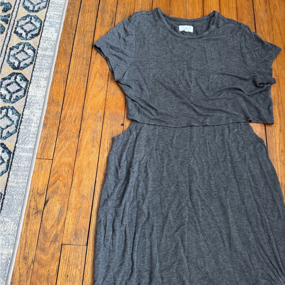 Lou & Grey Charcoal Dress
